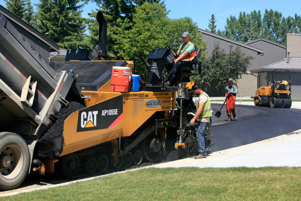 Residential Paver Driveway in Pecan Plantation, TX